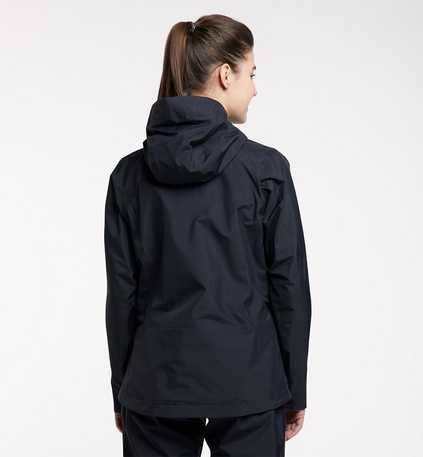 Haglöfs Womens Astral GTX Jacket Black New Zealand 80392RJHK